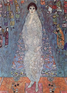 Gustave Klimt Werke - Portratder Baroness Elisabeth BachofenEcht Symbolik Gustav Klimt